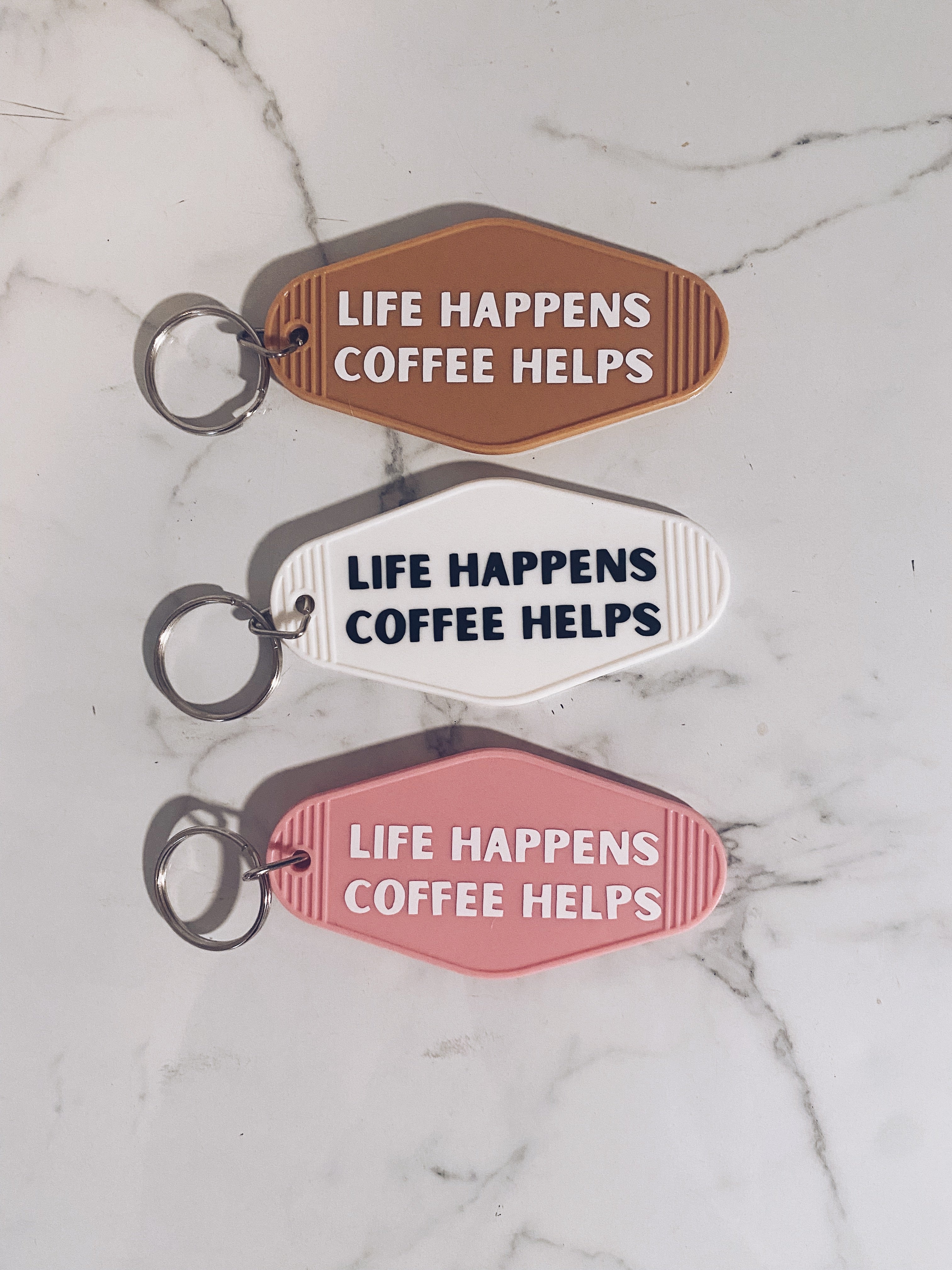 Coffee Helps Motel Keyfob